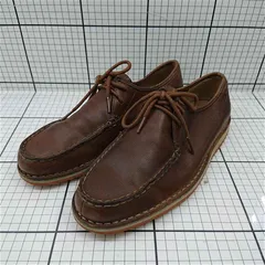 ◇ Θ クラークス Clarks ワラビー レザーシューズ ブラウン系 メンズ 24.5cm E  【1511110027911】