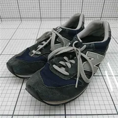 ◇ Θ ニューバランス New Balance CM996NV2 ネイビー系 スエード メンズスニーカー 26.5cm E  【1511110027027】