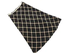 ROPE ロペ ウール100% チェック スカート size63/黒 ◇■ レディース