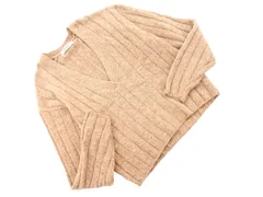 SLOBE IENA スローブイエナ ウール混 Vネック ニット セーター sizeF/ブラウン ◇■ レディース