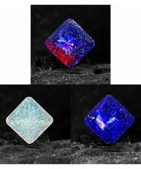 [Adgadg] Lucroll ３個セット 遊び方は動画を デスクトイ 指先トリック玩具 回転チャレンジ 習熟型 スキルトイ 難易度あり 仕事 勉強 休憩 リラックス 携帯サイズ 4cm角 (本体３色セット) 