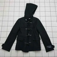 ◇ ⊇ ビューティ＆ユース ユナイテッドアローズ BEAUTY&YOUTH ダッフルコート Sサイズ ブラック系 レディース E  【1511110028802】