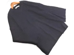 ZARA ザラ ワイドスリーブ ニット セーター sizeM L/濃紺 ◇■ レディース