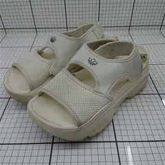 ◇ Θ アディダス adidas 厚底サンダル ベージュ系 レディース E  【1511110030997】