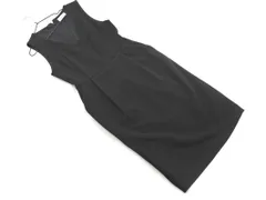 FRAY I.D フレイアイディー ウール混 Vネック ワンピース size0/黒 ◇■ レディース