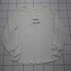 ◇ ⊂ ジャーナルスタンダード レリューム 透け感 シアー 長袖 プルオーバー サイズF ホワイト系 レディース E  【1511250000126】