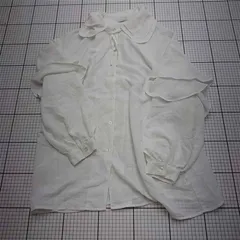 ◇ ⊂ JEANASIS ジーナシス シンプル系 長袖 シャツブラウス サイズF ホワイト系 レディース E  【1511250001215】