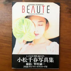 小松千春 写真集 BEAUTE 小松千春 ワニブックス 1993年11月10日 初版発行 "☆写真集/女性ポートレート/90年代/ビジュアルブック/芸能写真/人物表現/日本モデル/感性写真/美的表現" J12817 aa8はynm9