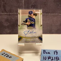 2021 Topps Tier One Josh Hader 025/300 直筆サインカード MILWAUKEE BREWERS Prime Performers カード