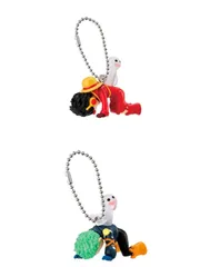 From TV animation ONE PIECE ネガティブスイング　全2種セット　モンキー・D・ルフィー & ロロノアゾロ