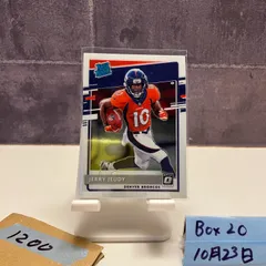 2020 PANINI Donruss Optic  Jerry Jeudy Denver Broncos Rated Rookie カード
