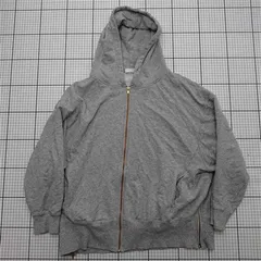 ◇ ⊇ COLLAGE コラージュ シンプル系 長袖 プルオーバーパーカー サイズF グレー系 レディース E  【1511250003790】のサムネイル