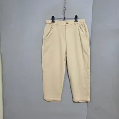 暖かくて楽なバギーフィット ウール素材 ズボン ルーズフィット M n2216