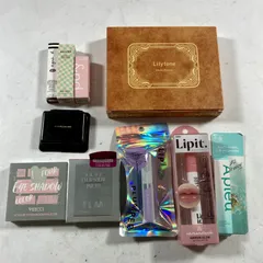 ★ 未使用品 コスメ 10点まとめ agnes b. AMUSE rom＆nd VEECCI アイシャドウパレット プランパー 等 プチプラ 韓国コスメ 等 現状品 0.3kg