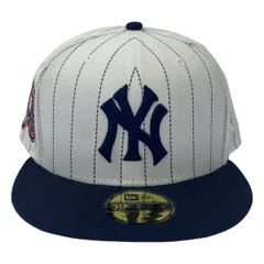 NEWERA ニューエラ 59FIFTY NEW YORK YANKEES 75TH WORLD SERIES ニューヨークヤンキースキャップ  ホワイト 7 5/8