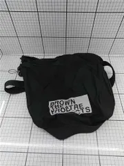 ◇ Θ ブラウンシアタープロダクツ BROWN THEATRE PRODUCTS ショルダーバッグ ブラック系 メンズ E  【1511250008443】