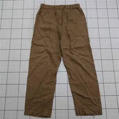 ◇ Θ ビューティ＆ユース ユナイテッドアローズ リネンパンツ Lサイズ メンズ ベージュ系 E  【1511250010422】