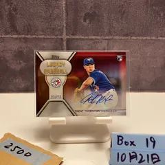 2019 Topps Update Series Trent Thornton 24/25 直筆サインカード TORONTO BLUE JAYS Legacy of Baseball RC ルーキー Rookie カード