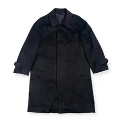 カシミヤ100% INTIMAGE インティメージ ステンカラー コート L/ダークグレー ブラック系 メンズ