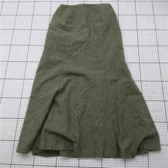 ◇ ⊂ フリーズマート FREE'S MART マーメイドスカート Mサイズ グリーン系 レディース E  【1511250011078】