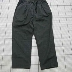 ◇ Θ ハレ HARE HA010057N9 ウール混イージーパンツ グレー系 メンズ S E  【1511250014918】