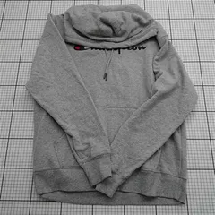 ◇ ⊇ チャンピオン Champion プルオーバーパーカー グレー メンズ 2XLサイズ E  【1511250015694】