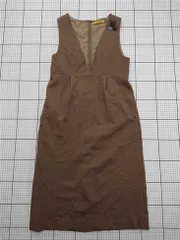 ◇ ⊂ アーバンリサーチ ロッソ URBAN RESEARCH ROSSO ノースリーブワンピース ブラウン系 レディース E  【1511250016455】