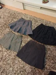 (新品)冬スカート ハーフパンツ (まとめ売り)26 27