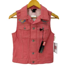 ディーゼル DIESEL パンドラ期 デニムトラッカーベスト SHORTY-KIM レディース JPN：S 