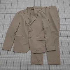 ◇ Θ 417 エディフィス EDIFICE セットアップスーツ ベージュ系 メンズ E  【1512010000387】