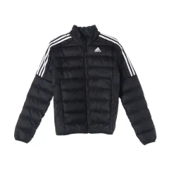 アディダス ESSENTIALS エッセンシャルズ ダウン ジャケット ダックダウン ショート ダウン ブラック