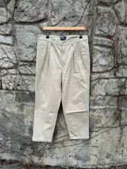 80 90s ポロラルフローレン usa ヴィンテージ オールドラベル ツータック チノ パンツ
