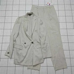 ◇ Θ エスプリミュール ESPRITMUR AF069053 セットアップスーツ 淡茶 9号 レディース E  【1512010013073】