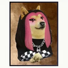 ポスター　アート　インテリア　モダン　ヴィンテージ　レトロ　北欧　犬　ペット　ミッドセンチュリー　リビング　玄関　カフェ　ガレージ