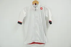 【美品】カステリ　裏起毛ハーフジップサイクルジャージ　L カステリ castelli サイクルジャージ ハーフジップ ロゴ 裏起毛 M 赤