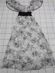 ◇ ⊂ ワンピース マーキュリーデュオ MERCURYDUO 002320302401-01 フラワープリントシフォンワンピース M レディース E  【1512020021105】