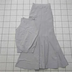 ◇ ⊂ アニュアンス anuans アメスリニットセット ライトグレー F レディース E  【1512020024625】