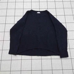 ◇ ⊇ マッキントッシュ フィロソフィー MACKINTOSH PHILOSOPHY ニットセーター 38 ネイビー系 レディース E  【1512020033139】
