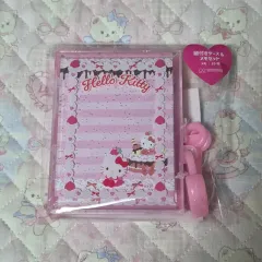サンリオ ハローキティ y2k ホイップクリーム 南京錠 メモ帳
