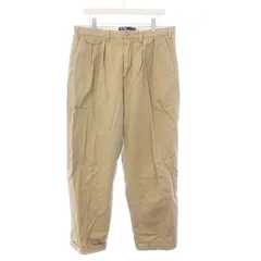 ポロ バイ ラルフローレン Polo by Ralph Lauren THE BIG CHINO チノパン パンツ タック ロールアップ W33 L32 ベージュ /KH
