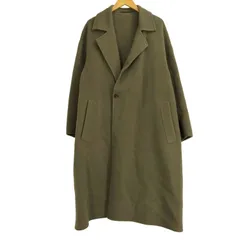 Adam et Rope(アダムエロペ) カシミアブレンドウール リバーセミダブルコート メンズ JPN：M 【中古】【ブランド古着バズストア】 アダムエロペ Adam et Rope カシミアブレンドウール リバーセミダブル