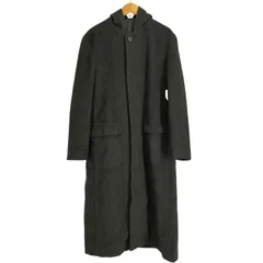 コムサデモードメン COMME CA DU MODE MEN アンゴラ混 フーデッド ロングコート メンズ 表記無 