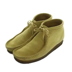 クラークス clarks ワラビーシューズ スエード UK9 27.0cm ベージュ 1431-499-3527 /MI ■OS