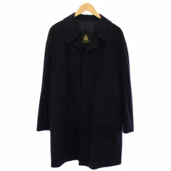 ランバン LANVIN ヴィンテージ ステンカラーコート ウール アウター R48-45 紺 4210 /TKのサムネイル