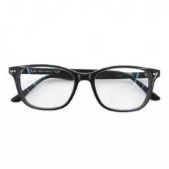 レイバン RAY BAN 眼鏡 伊達メガネ ウェリントン セルフレーム 53口17 145 黒 ブラック RB 5306D /JS ■GY18
