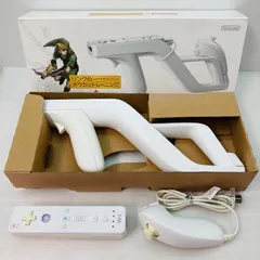 【動作確認済み】 Wiiリモコン＆ヌンチャク付き 任天堂 Wii リンクのボウガントレーニング CA3