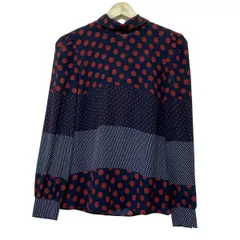 美品♡ レッドヴァレンティノ シースルー シルク ブラウス 襟 花柄 美品♡ レッドヴァレンティノ シースルー シルク ブラウス 襟 花柄