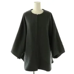 ビアズリー BEARDSLEY ガリャルダガランテ 25AW ウールポンチョコート アウター ドルマンスリーブ ジップアップ F グレー /NR ■OS