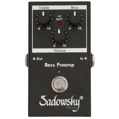 Sadowsky Pedals SAC PED SBP 2 V2 [Outboard Bass Preamp]