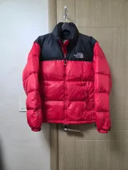 THE NORTH FACE ザノースフェイス 700 ヌプシ(Nuptse) 赤黒ダウン 90